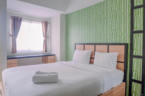 Japanese Style Studio Apartment at The Oasis Cikarang By Travelio